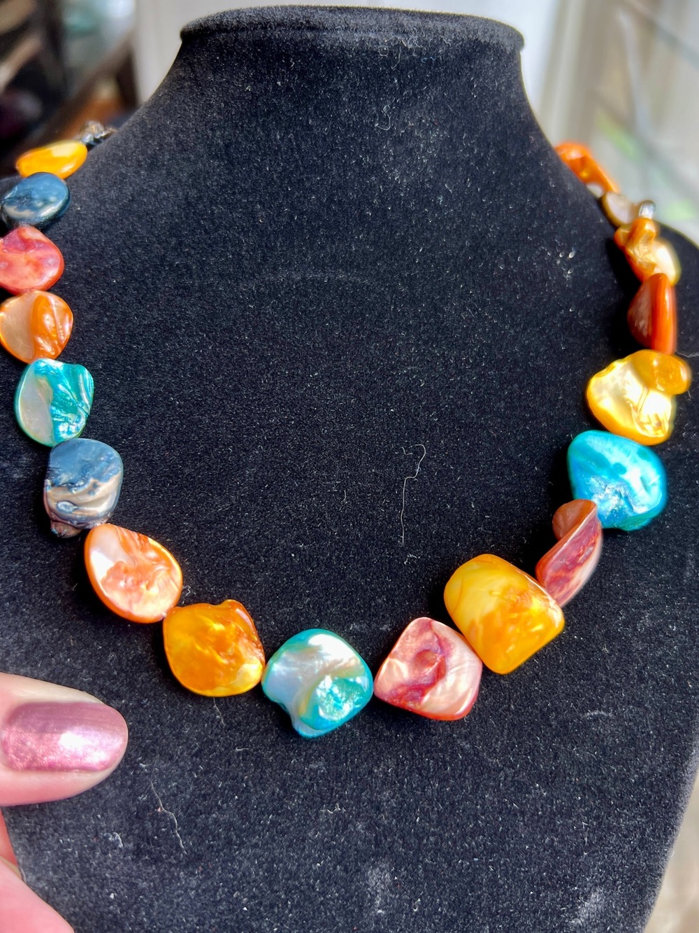 BARSE Abalone Shell Necklace